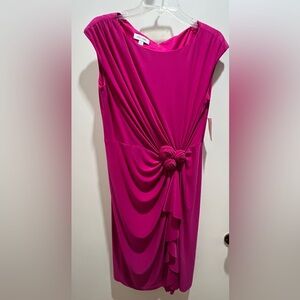 Jones Studio Magenta dress sz 6 NWT